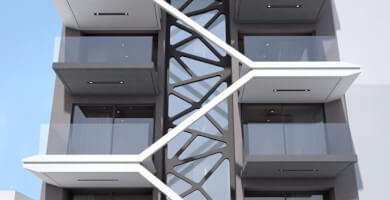 Σύγχρονο οροφοδιαμέρισμα Φωτογραφία 