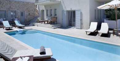 Πέτρινη Βίλα με Πανοραμική Θέα & Ξενώνα στον Αγωνα Φωτογραφία 