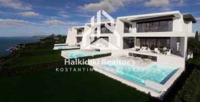 For sale 6 bedroom villa with pool and sea view under construction. Photo 