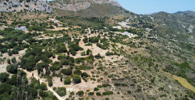 Οικόπεδο με Εκπληκτική Θέα στην Παλιά Σκάλα. Φωτογραφία 