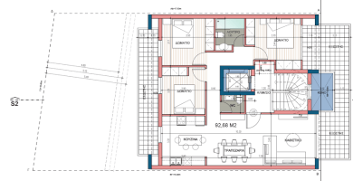 Σύγχρονο οροφοδιαμέρισμα Φωτογραφία 