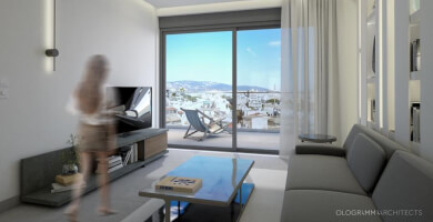 Σύγχρονο οροφοδιαμέρισμα Φωτογραφία 