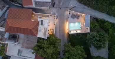 Βίλα με όμορφη θέα στη φύση