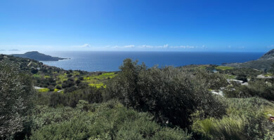 Land with incredible sea view in Sellia
